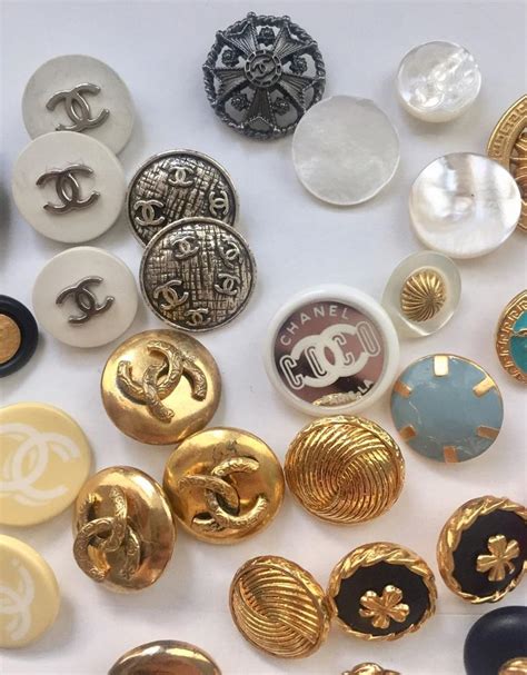 vintage chanel buttons for sale